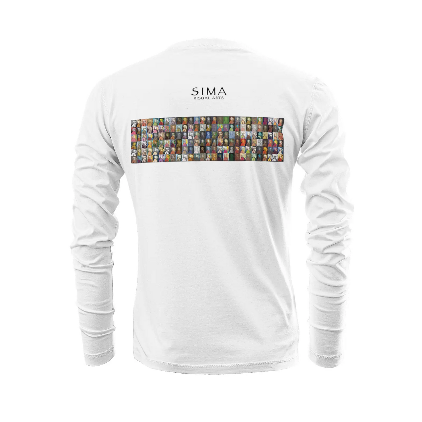 White long sleeve t-shirt - Encore - Amadeus Mozart Printy6