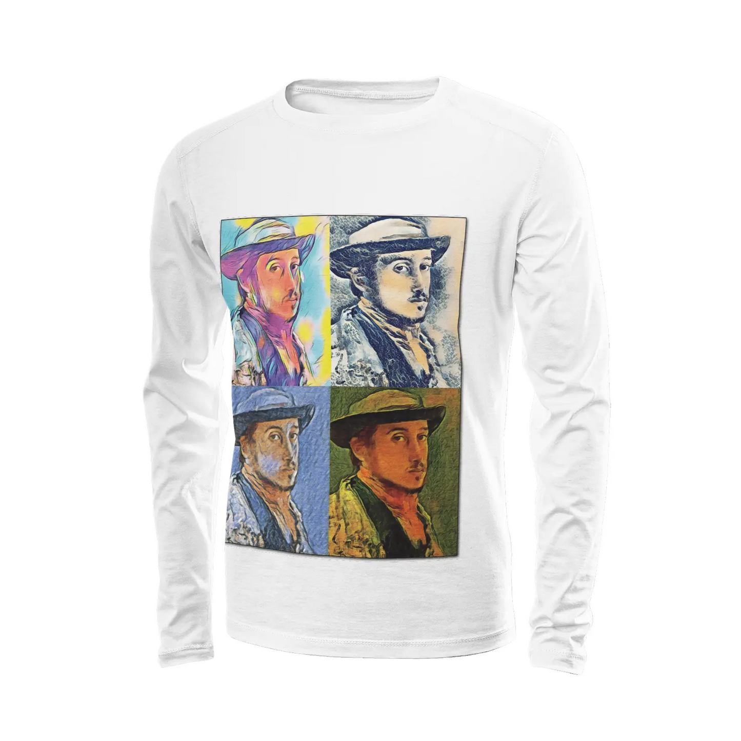 White long sleeve t-shirt - Encore - Edgar Degas Printy6