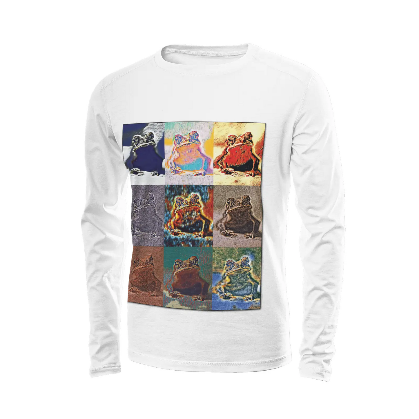 White long sleeve t-shirt - Encore - Friend Printy6