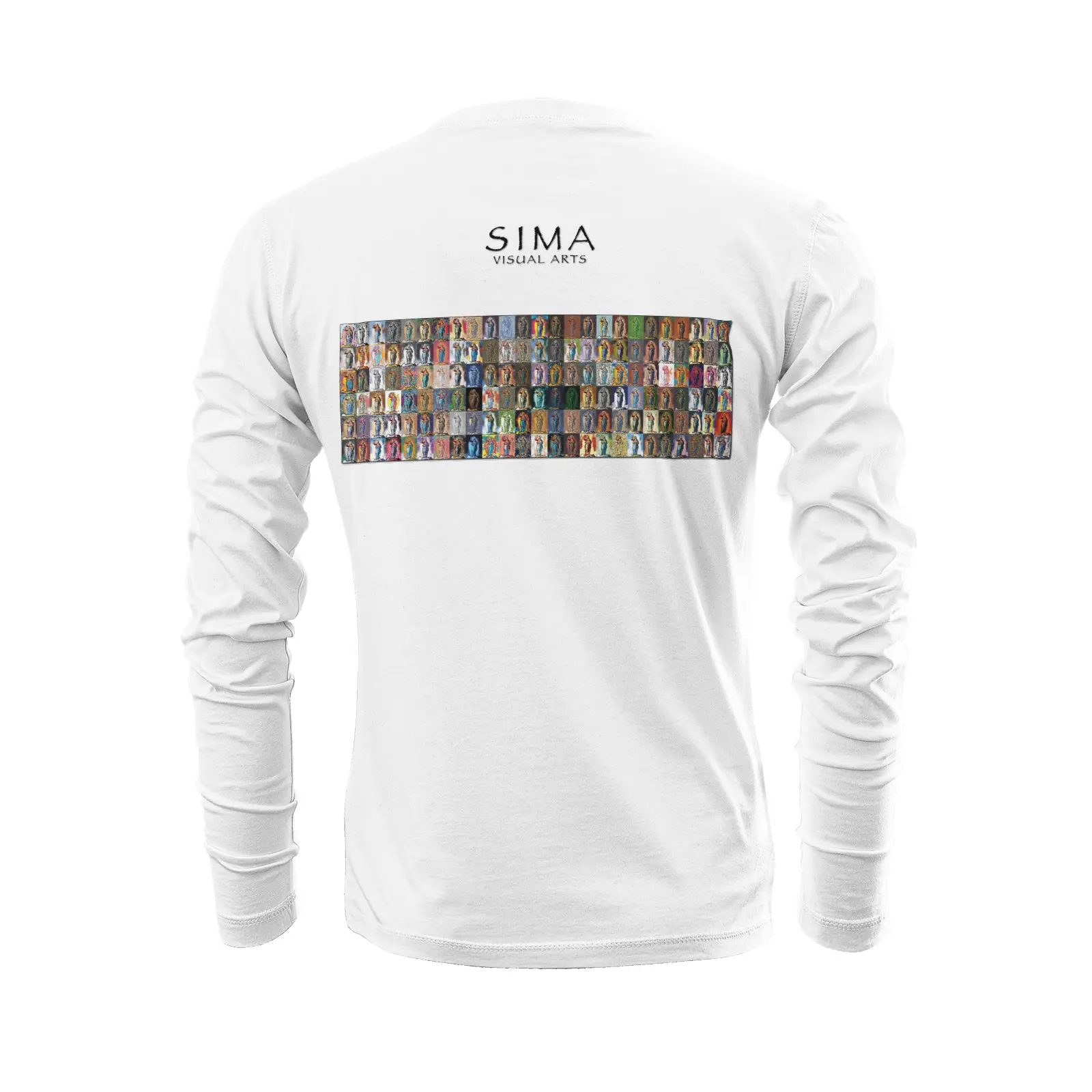 White long sleeve t-shirt - Encore - Jesus of Nazareth Printy6