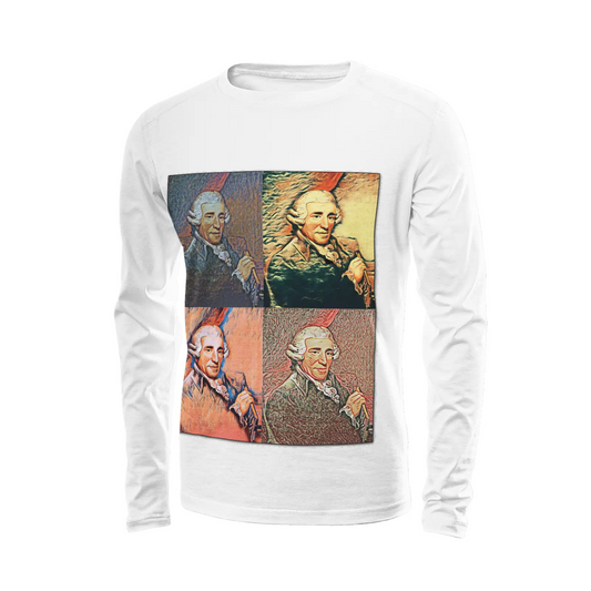 White long sleeve t-shirt - Encore - Joseph Haydn Printy6