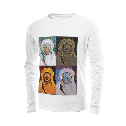 White long sleeve t-shirt - Encore - King Mohamed V Printy6