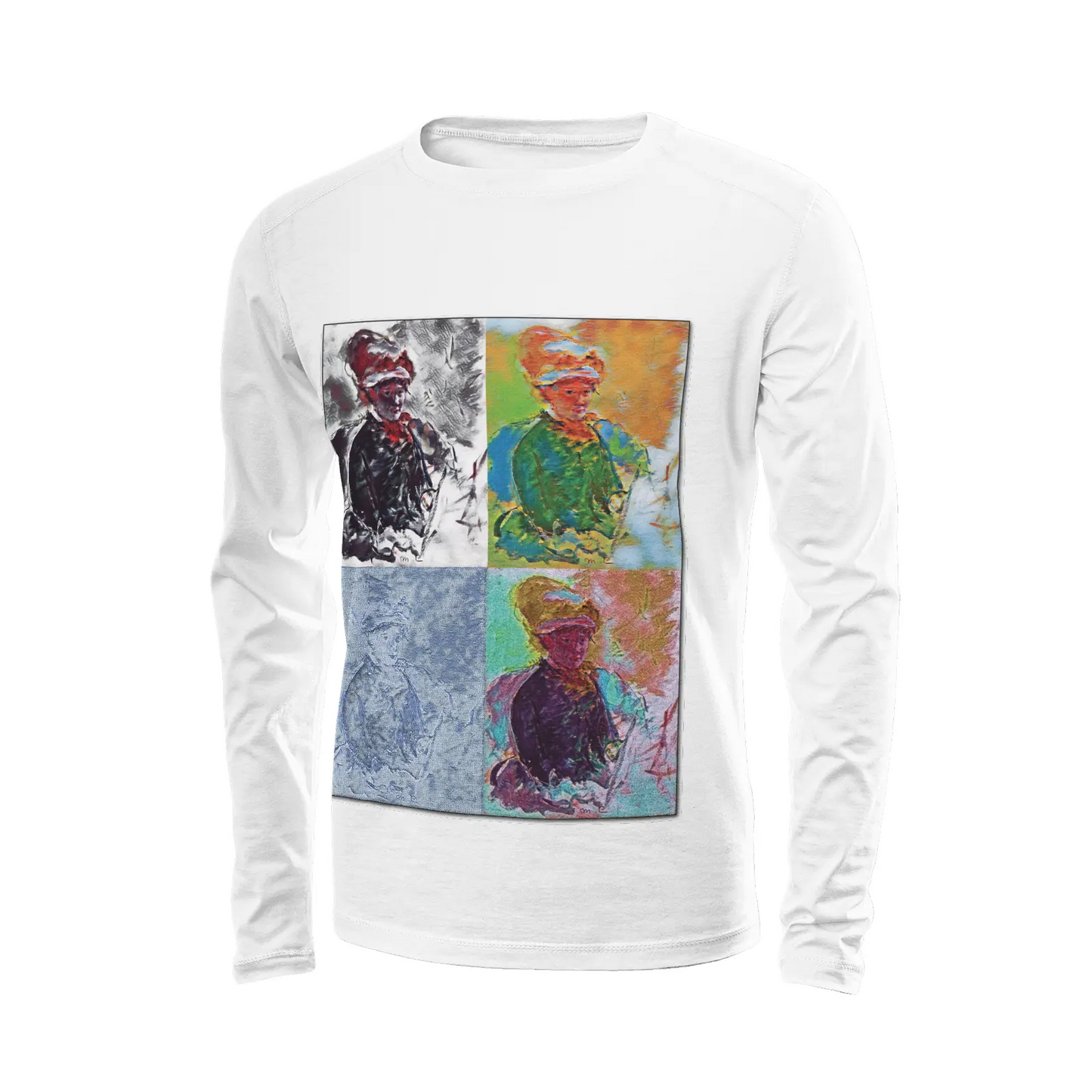 White long sleeve t-shirt - Encore - Marie Cassat Printy6