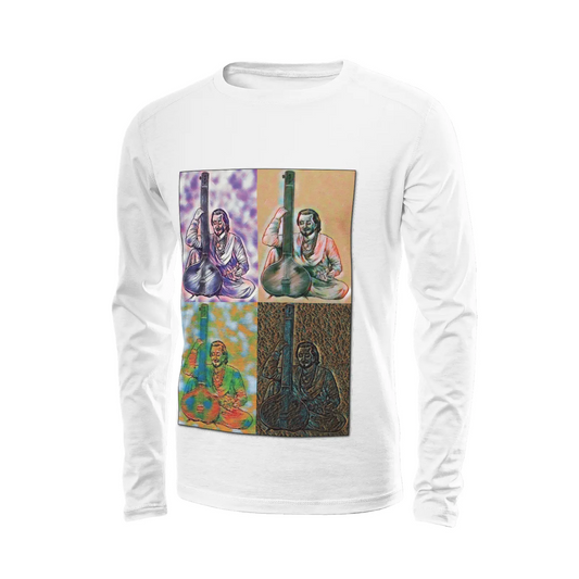 White long sleeve t-shirt - Encore - Tansen Printy6
