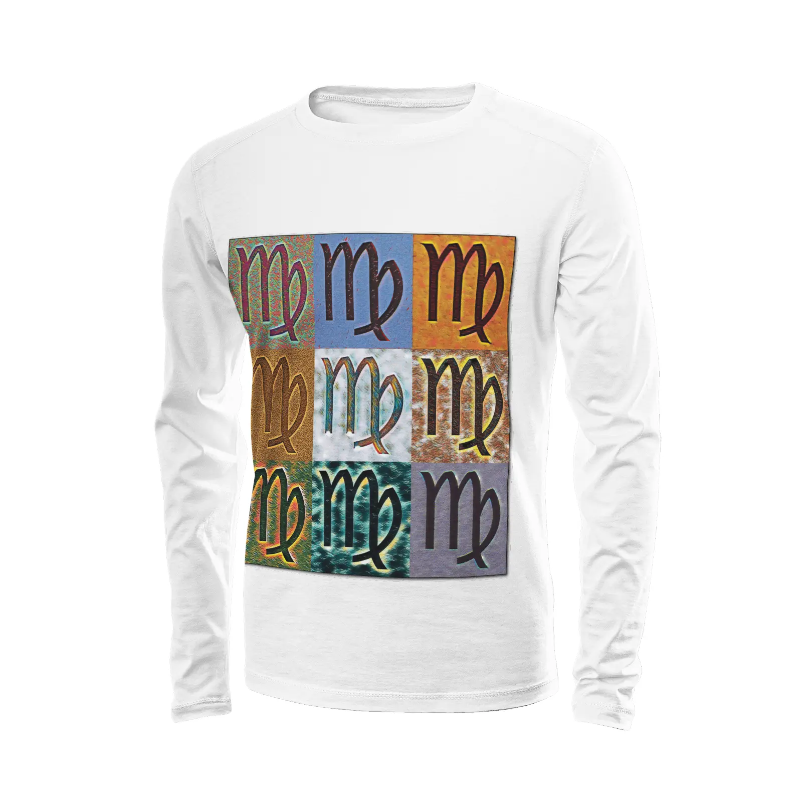 White long sleeve t-shirt - Encore - Virgo Printy6