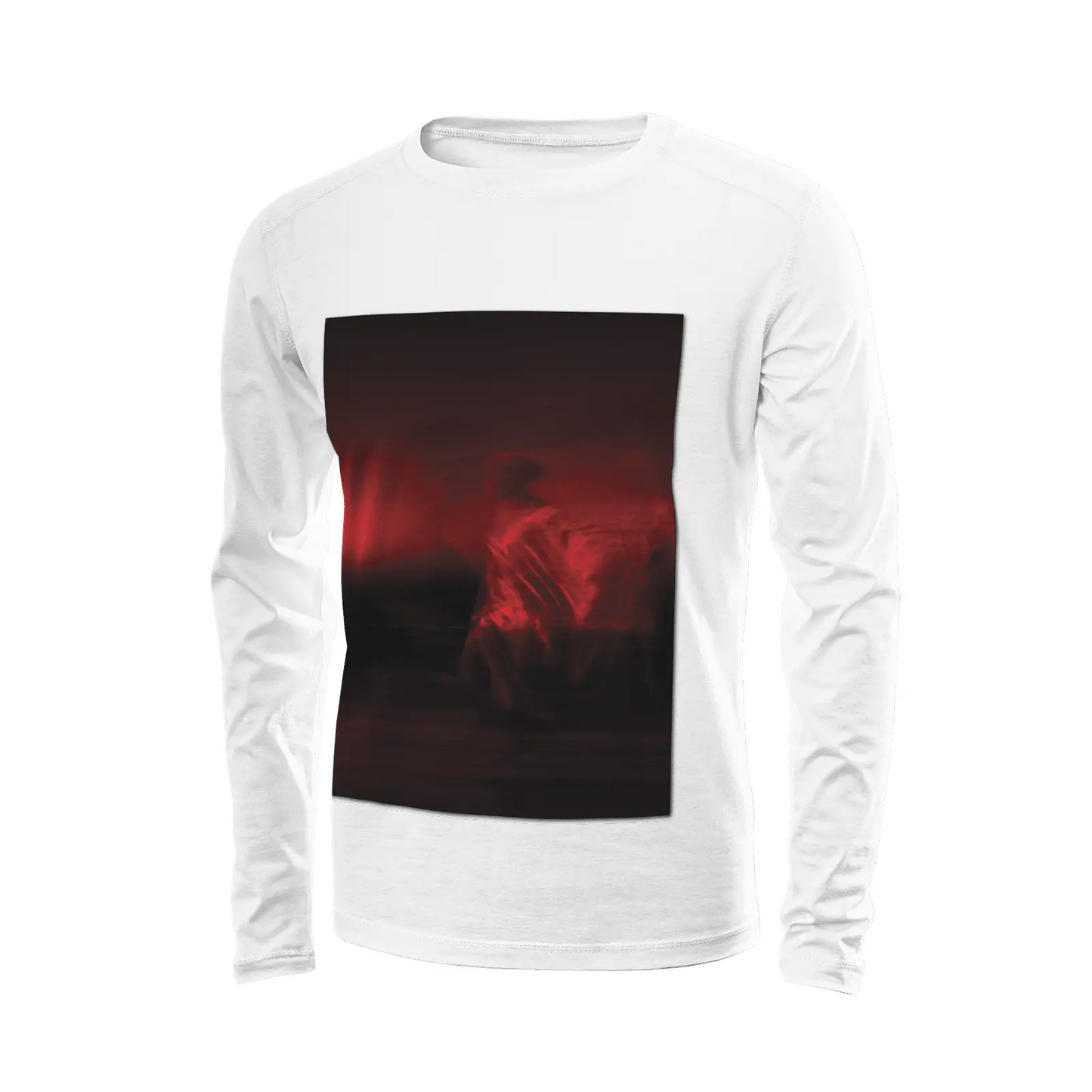 White long sleeve t-shirt - Global Motion Dance (21) Printy6
