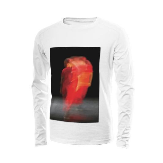 White long sleeve t-shirt - Global Motion Dance (24) Printy6
