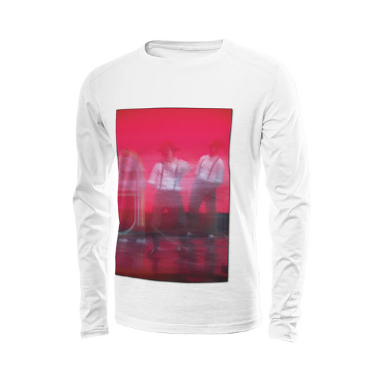 White long sleeve t-shirt - Global Motion Dance (31) Printy6