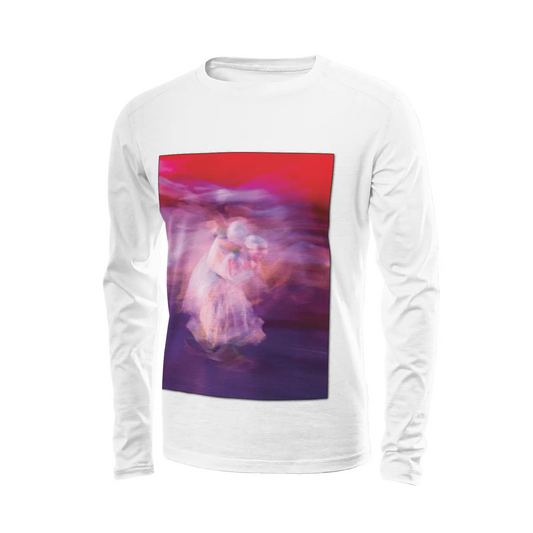 White long sleeve t-shirt - Global Motion Dance (4) Printy6