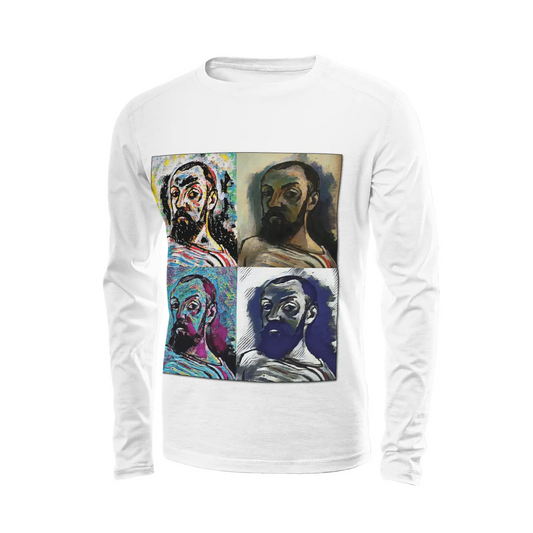 White long sleeve t-shirt - School of painting - Henri Matisse Printy6
