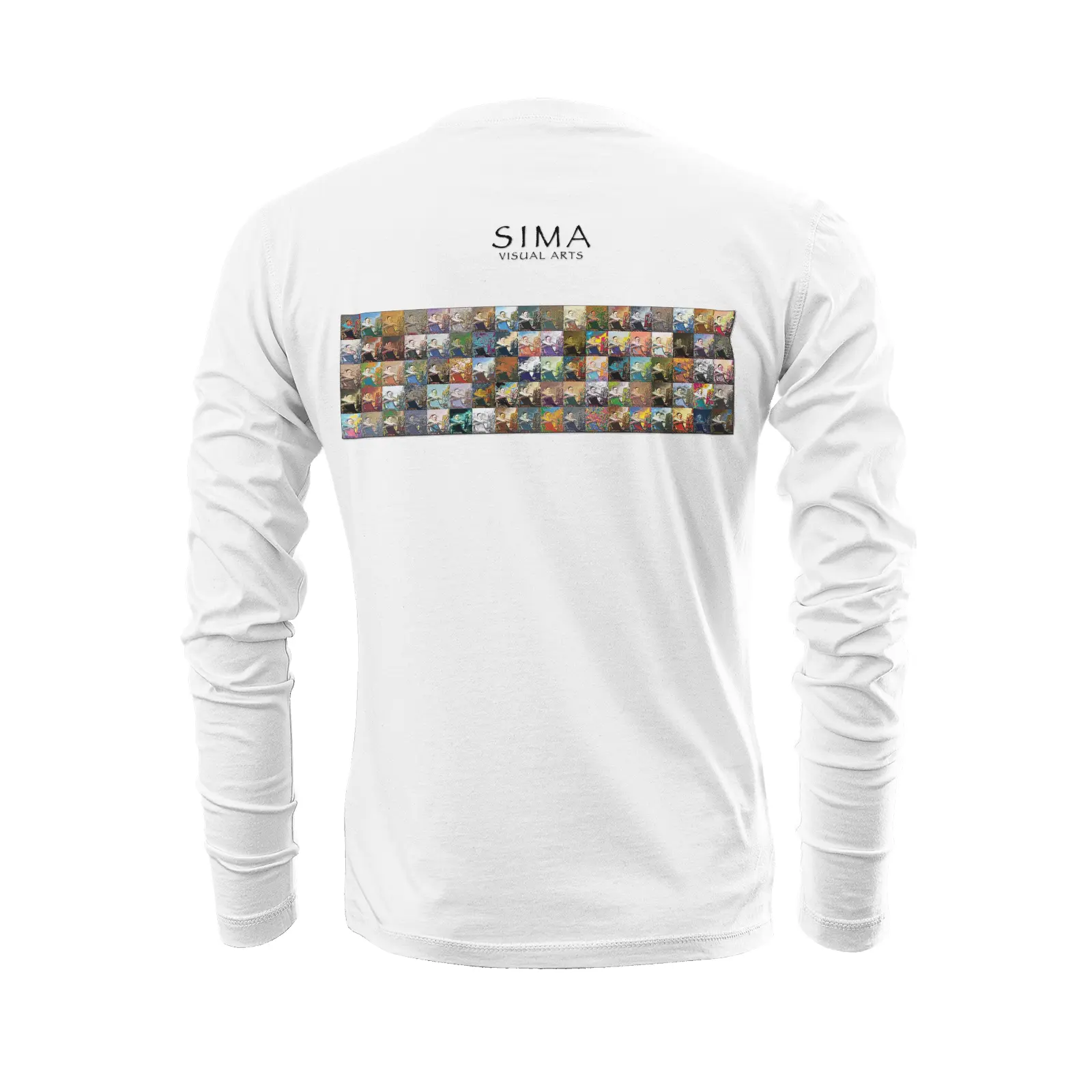 White long sleeve t-shirt - School of painting - Judith Leyster Printy6