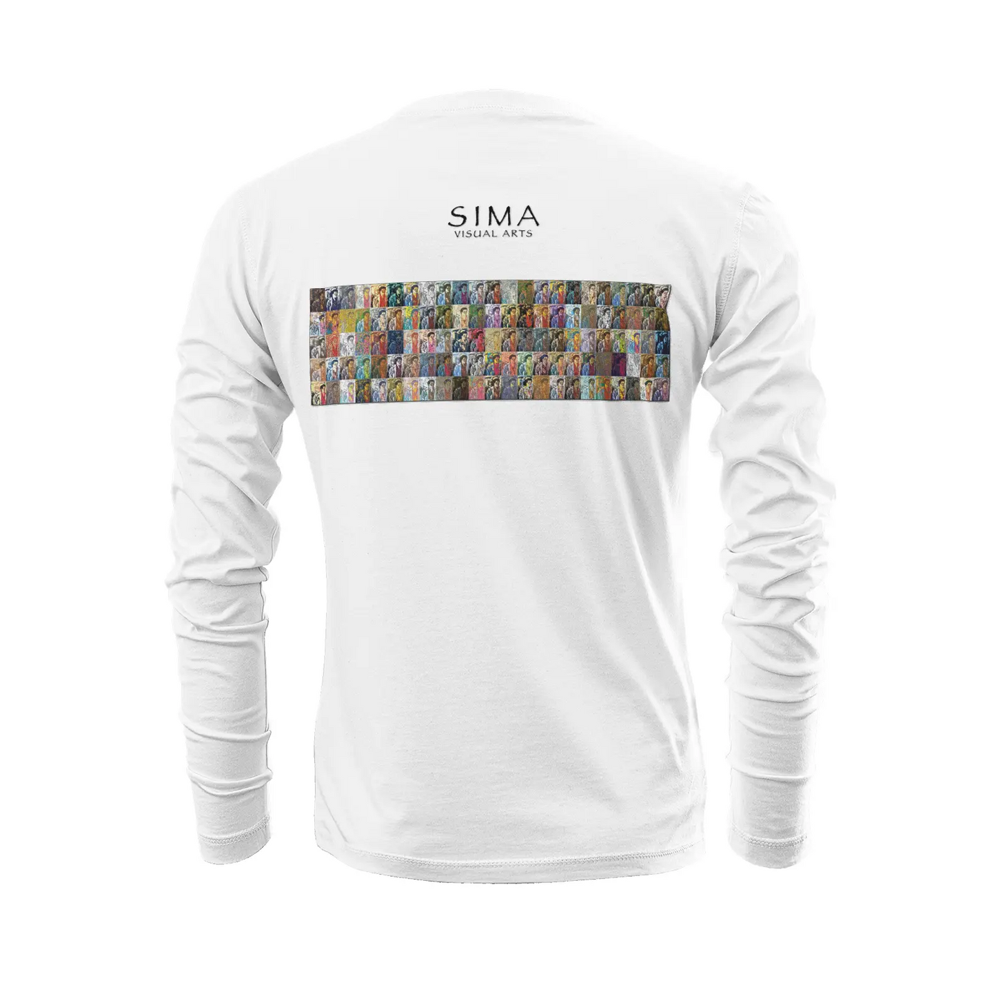 White long sleeve t-shirt - School of painting - Lois Mailou Jones Printy6