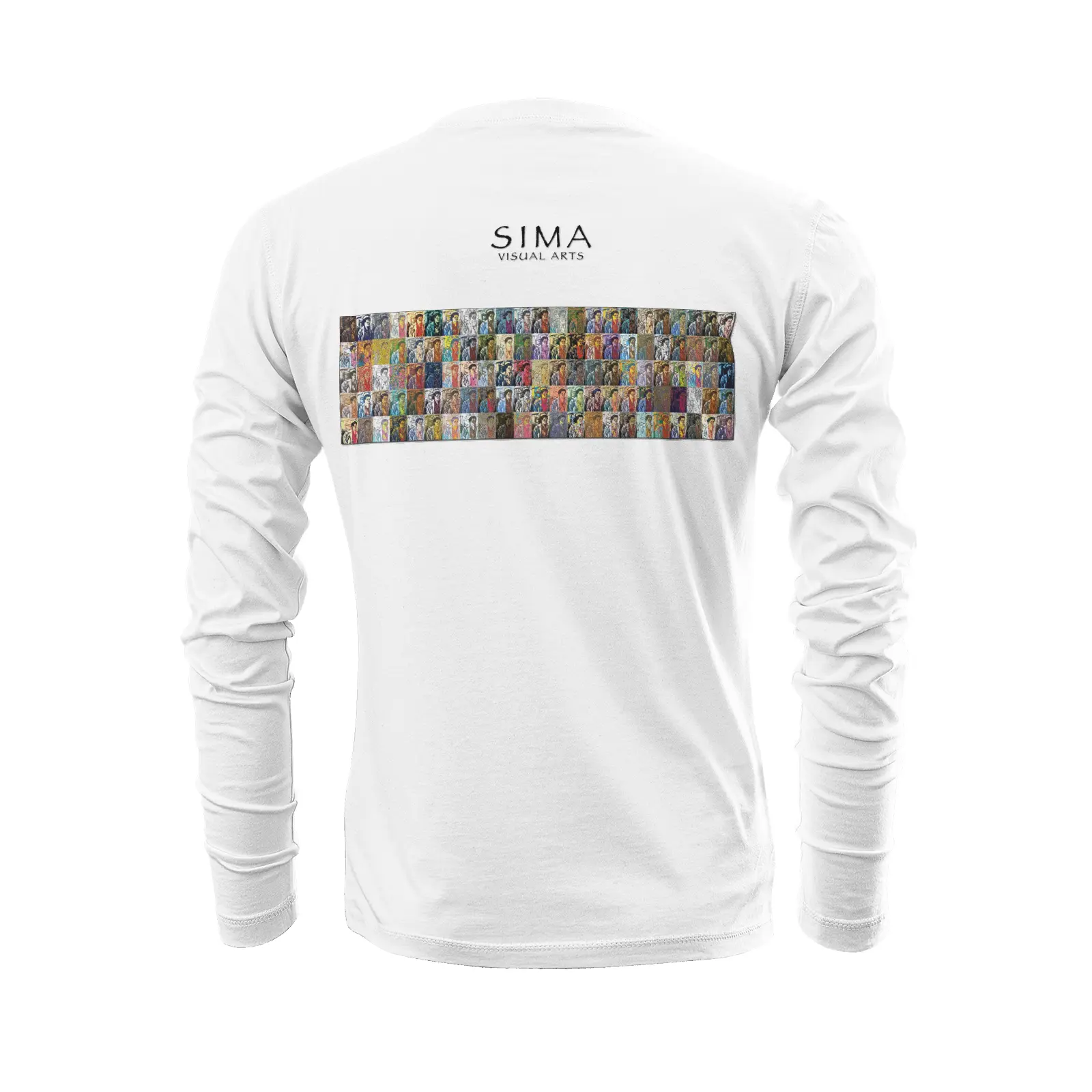 White long sleeve t-shirt - School of painting - Lois Mailou Jones Printy6