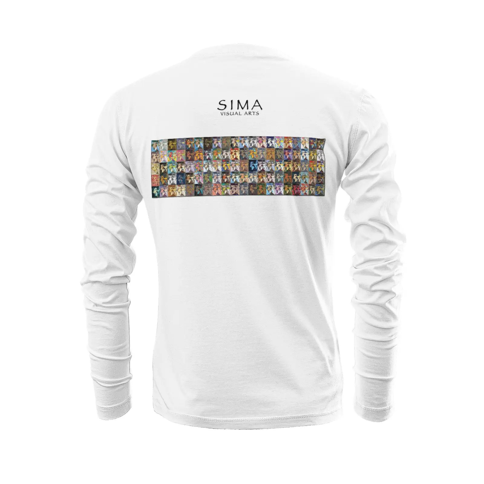 White long sleeve t-shirt - School of painting - Paul Gauguin Printy6