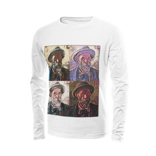 White long sleeve t-shirt - School of painting - Pierre-Auguste Renoir Printy6