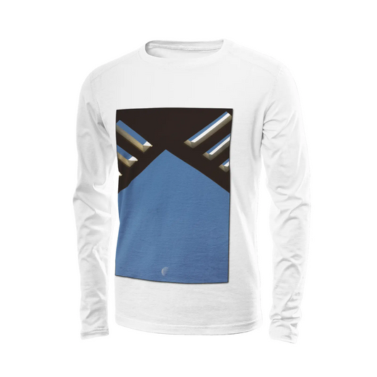 White long sleeve t-shirt - The architecture of USC (102) Printy6