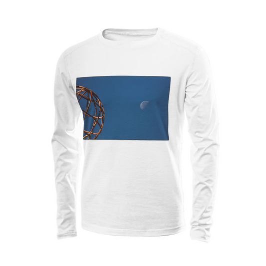 White long sleeve t-shirt - The architecture of USC (103) Printy6