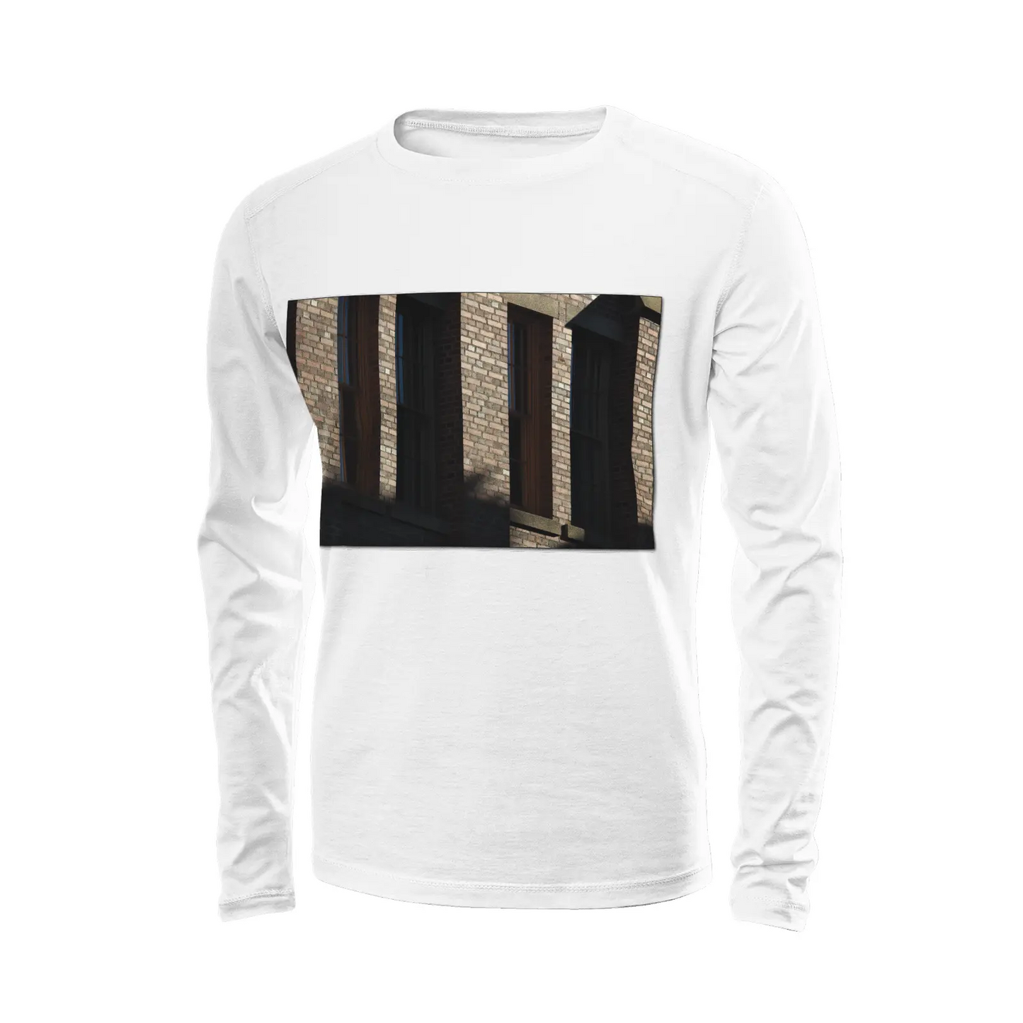 White long sleeve t-shirt - The architecture of USC (106) Printy6