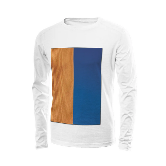 White long sleeve t-shirt - The architecture of USC (110) Printy6