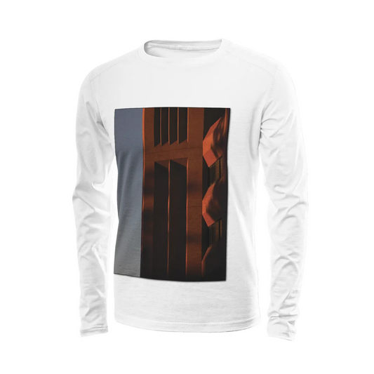 White long sleeve t-shirt - The architecture of USC (113) Printy6