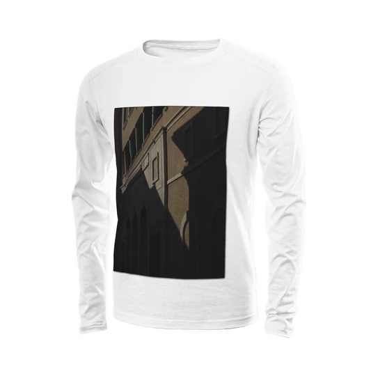 White long sleeve t-shirt - The architecture of USC (19) Printy6