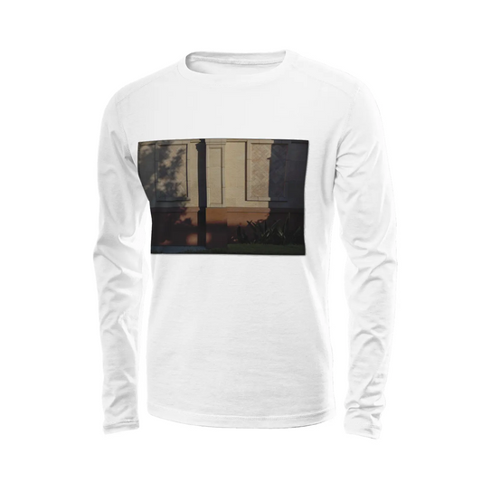 White long sleeve t-shirt - The architecture of USC (20) Printy6