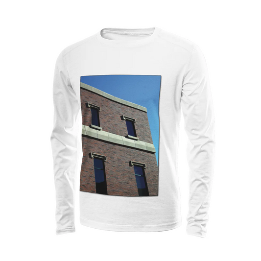 White long sleeve t-shirt - The architecture of USC (25) Printy6