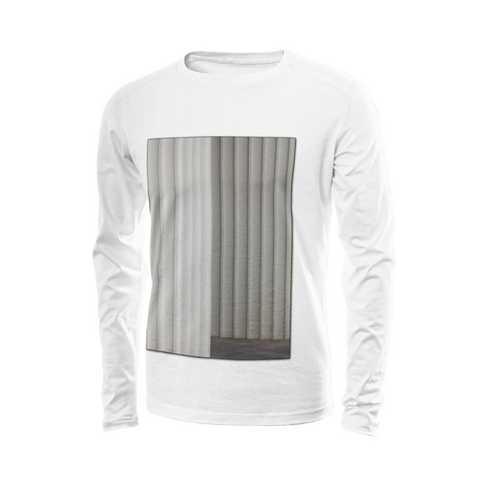 White long sleeve t-shirt - The architecture of USC (2) Printy6