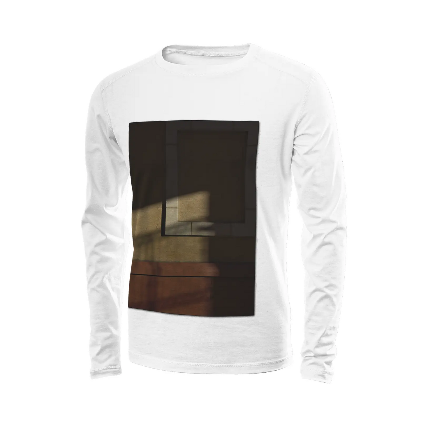 White long sleeve t-shirt - The architecture of USC (31) Printy6