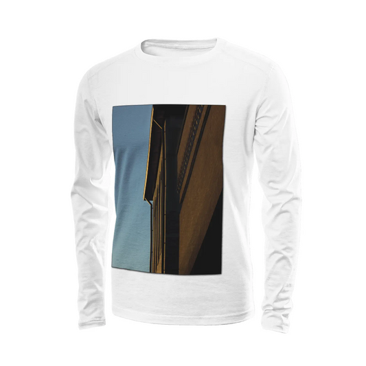White long sleeve t-shirt - The architecture of USC (32) Printy6
