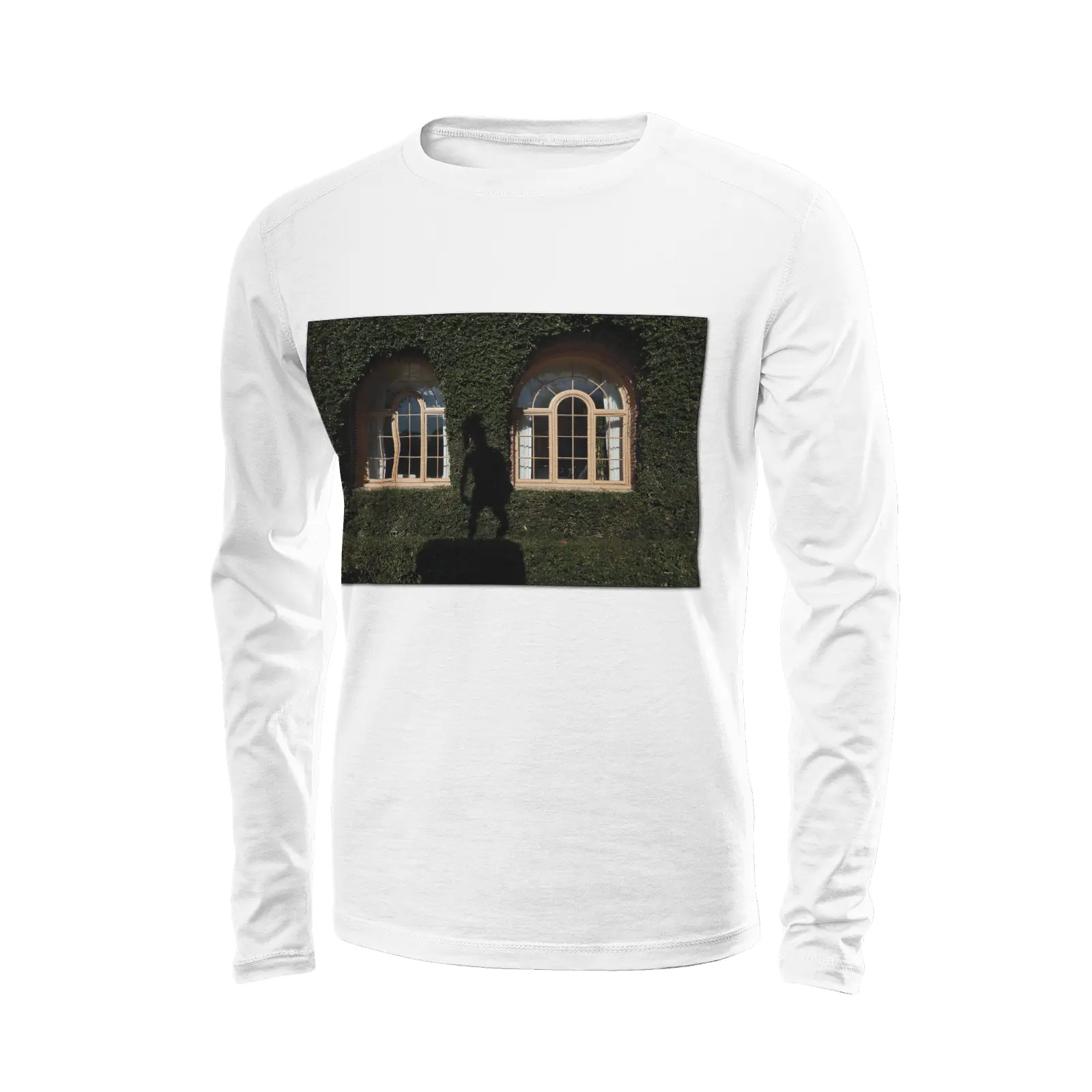 White long sleeve t-shirt - The architecture of USC (34) Printy6