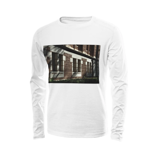 White long sleeve t-shirt - The architecture of USC (35) Printy6