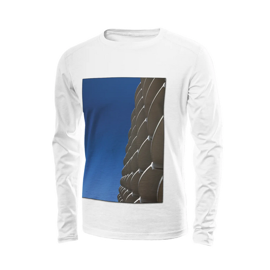 White long sleeve t-shirt - The architecture of USC (44) Printy6