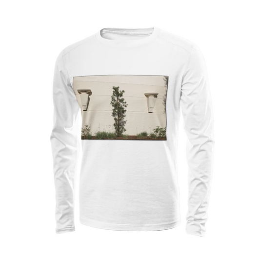 White long sleeve t-shirt - The architecture of USC (48) Printy6