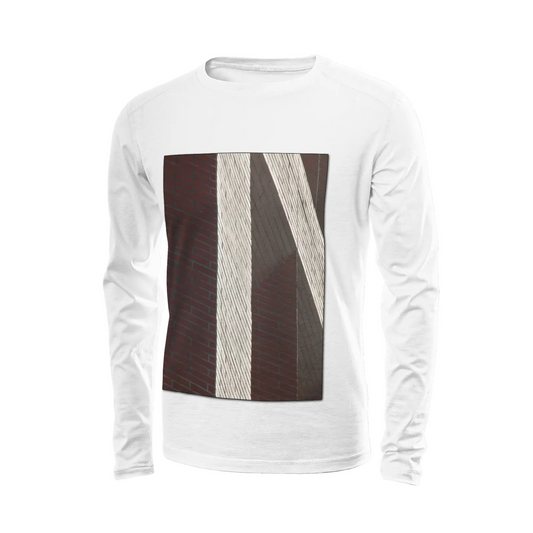 White long sleeve t-shirt - The architecture of USC (52) Printy6