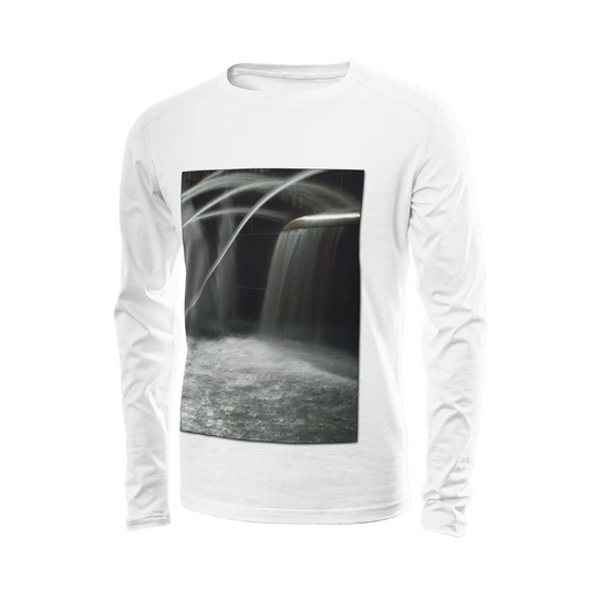 White long sleeve t-shirt - The architecture of USC (53) Printy6