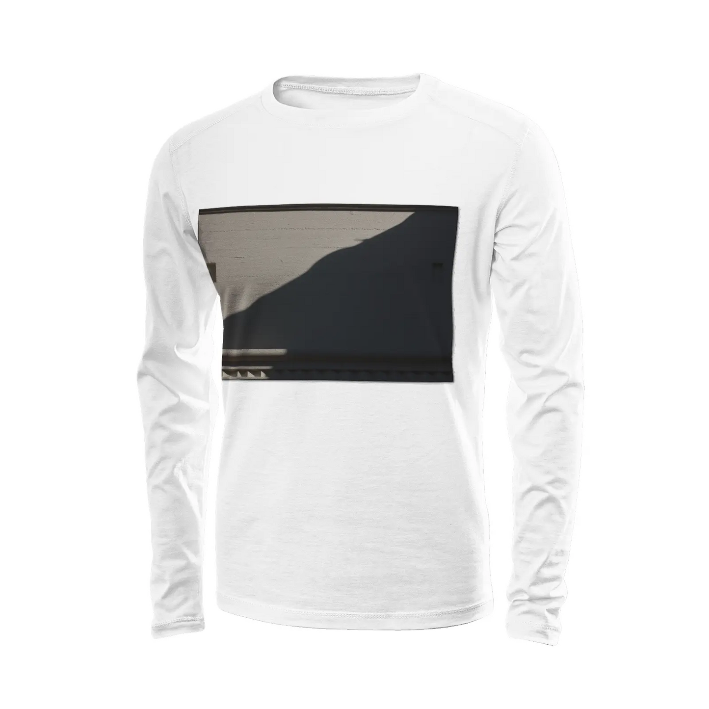 White long sleeve t-shirt - The architecture of USC (59) Printy6
