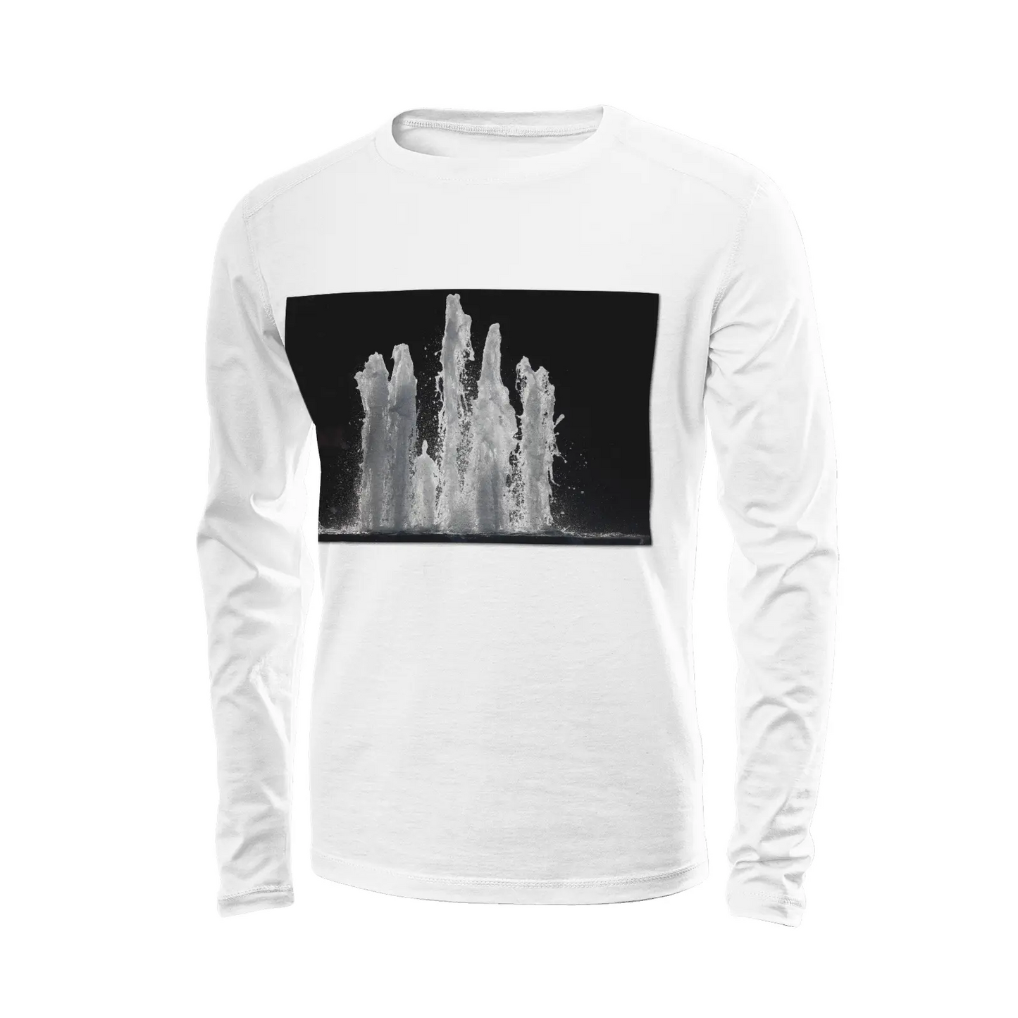 White long sleeve t-shirt - The architecture of USC (64) Printy6