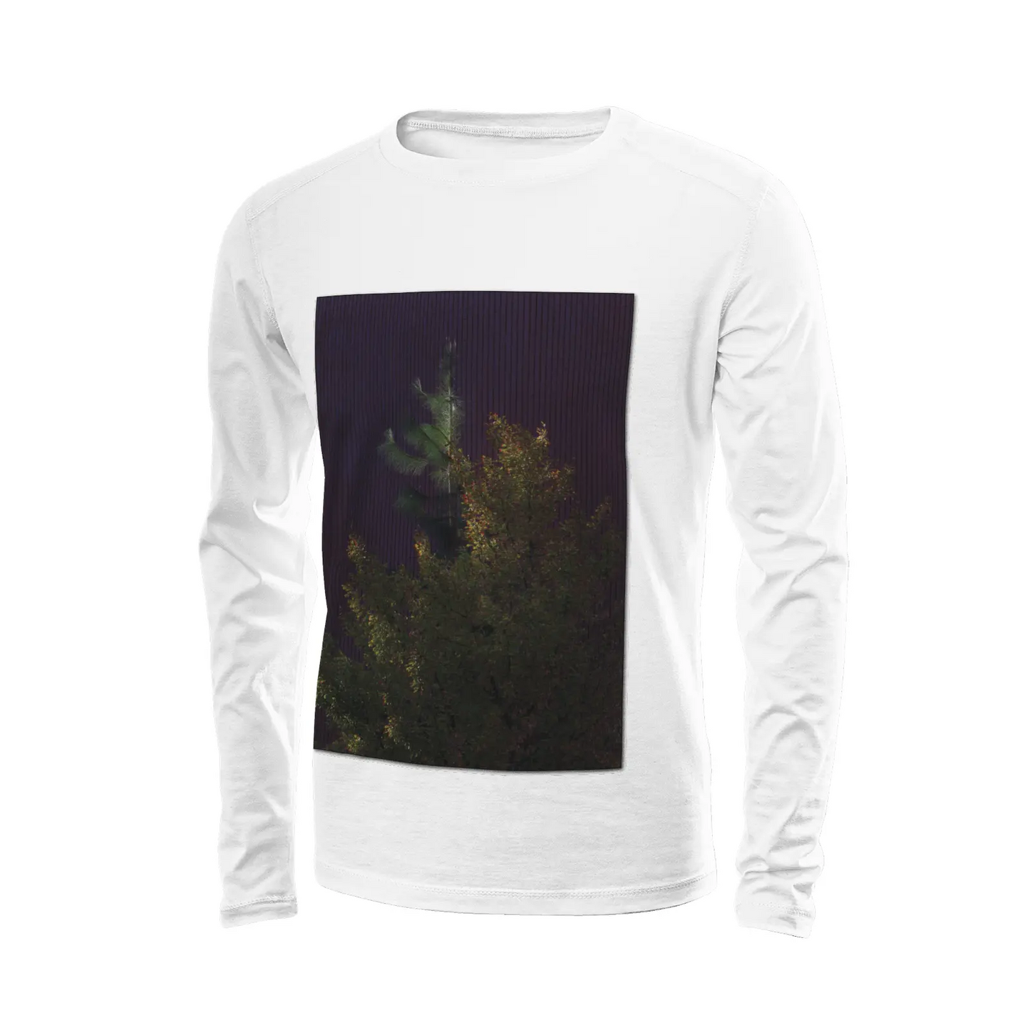 White long sleeve t-shirt - The architecture of USC (76) Printy6