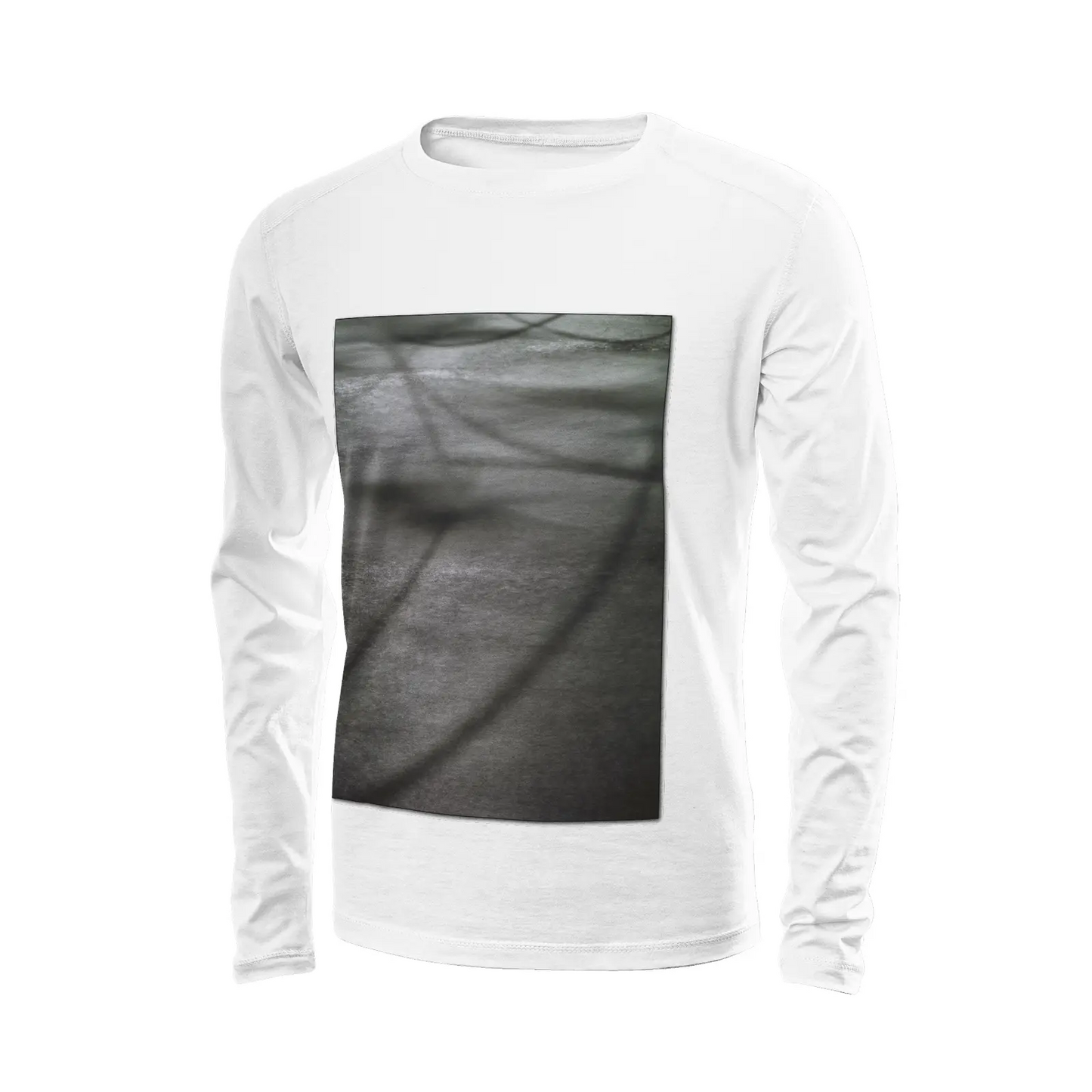 White long sleeve t-shirt - The architecture of USC (79) Printy6