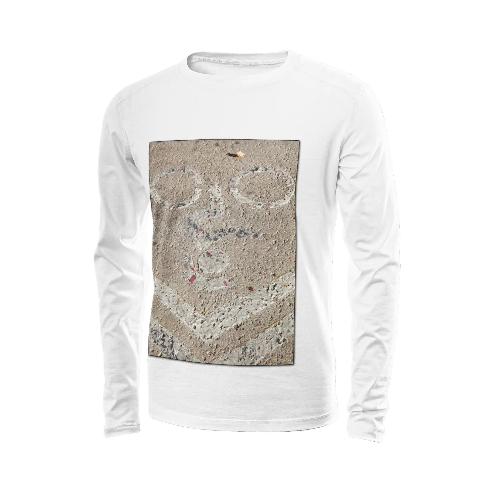 White long sleeve t-shirt - The architecture of USC (80) Printy6