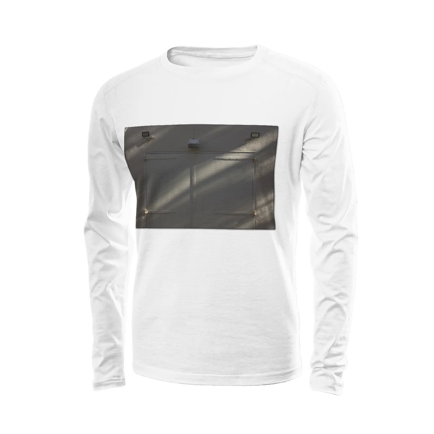 White long sleeve t-shirt - The architecture of USC (82) Printy6