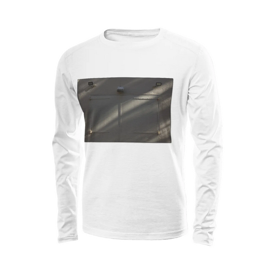 White long sleeve t-shirt - The architecture of USC (82) Printy6