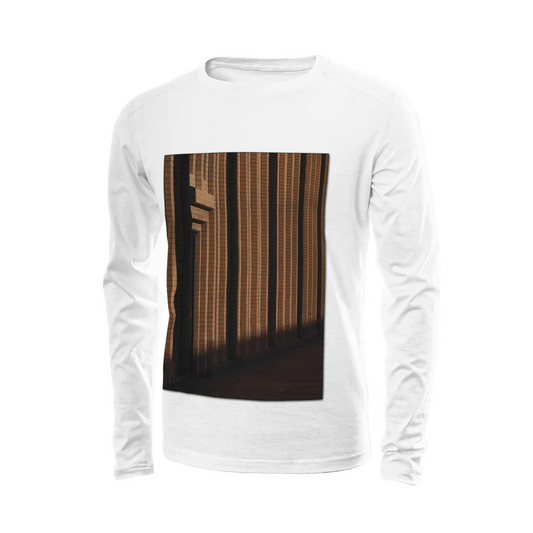 White long sleeve t-shirt - The architecture of USC (85) Printy6