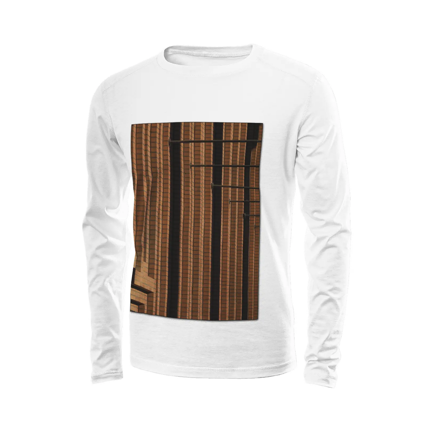 White long sleeve t-shirt - The architecture of USC (86) Printy6
