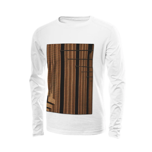 White long sleeve t-shirt - The architecture of USC (86) Printy6