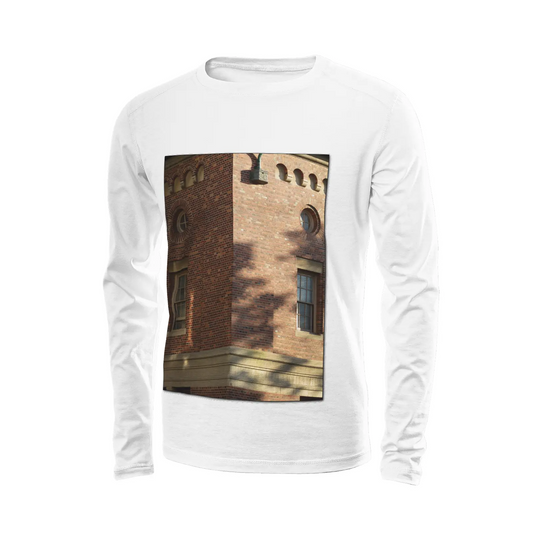 White long sleeve t-shirt - The architecture of USC (95) Printy6