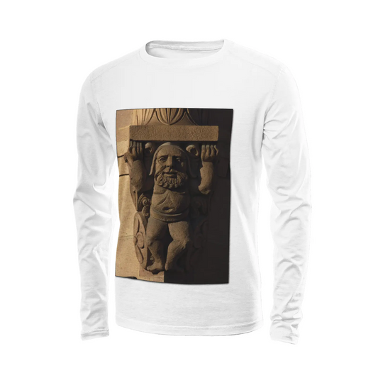 White long sleeve t-shirt - The architecture of USC (96) Printy6
