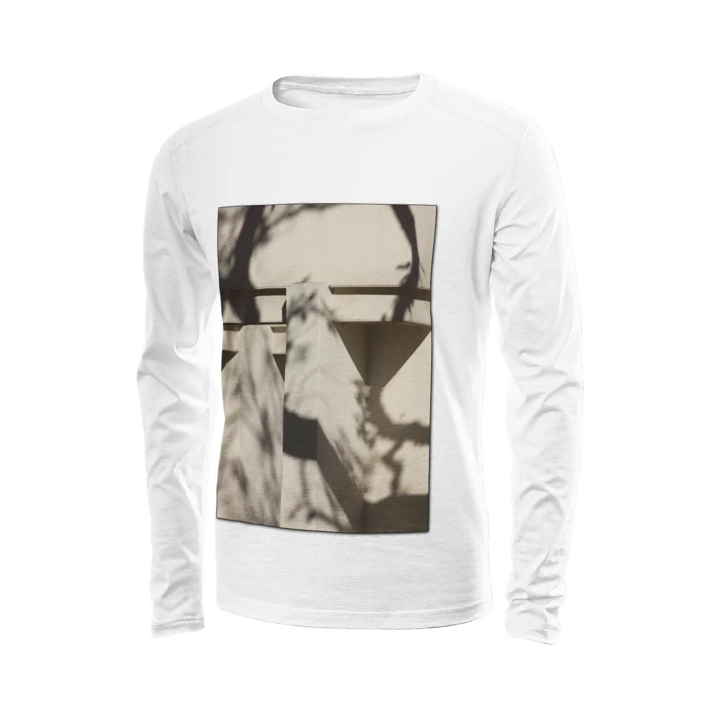 White long sleeve t-shirt - The architecture of USC (98) Printy6