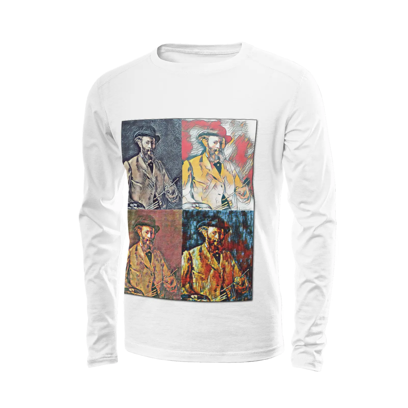 White long sleeve t-shirt - The prophecy - Edouard Manet Printy6
